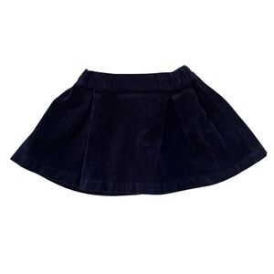 The Beaufort Bonnet Company Navy Corduroy Skirt 4T (read)